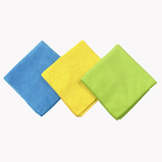 Blue Dish Rags Microfiber Cleaning Cloth for Effective Home and Auto Cleaning Kitchen Car Towel
