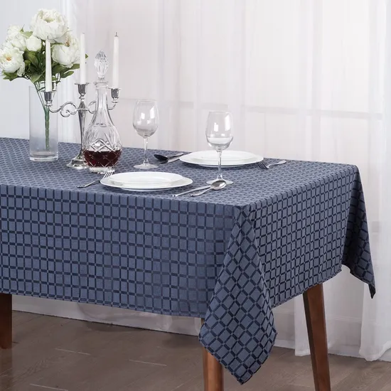 Factory Sale 50% Polyester and 50%Cotton Table Cloth Table Cover Thick Tea Table Cloth for Home Party Decoration Tablecloth