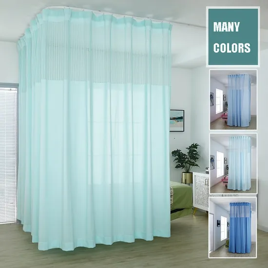 Hospital Medical Bed Curtains Fabricflame Retardant Waterproof