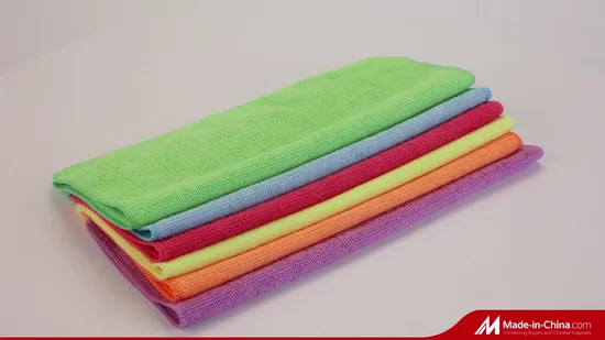 Customizable Cleaning Towel Multipurpose Microfiber Terry Cloth