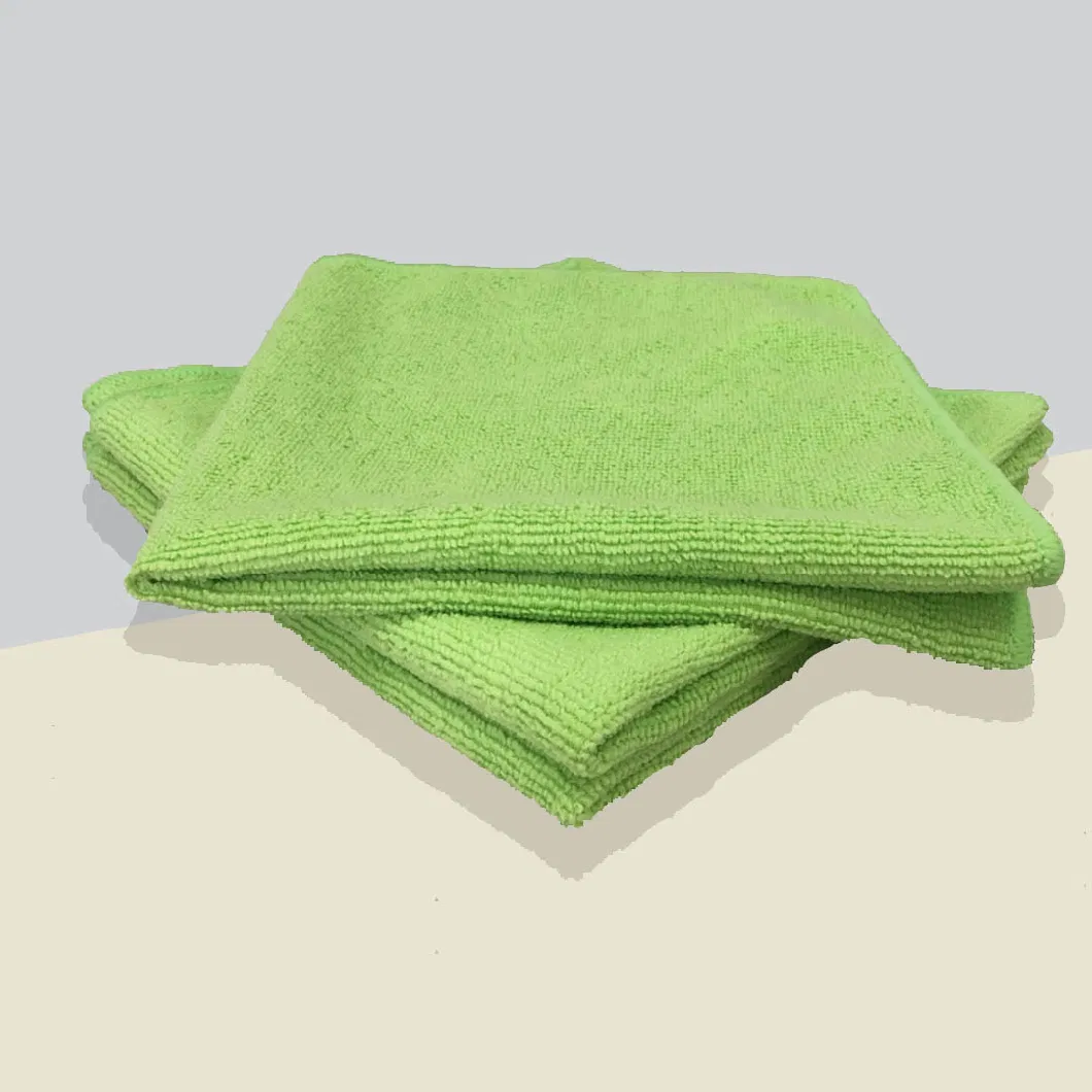 250GSM 40cm*40cm 80%Polyester 20%Polyamide Microfiber Clean Cleaning Car Kitchen Towel