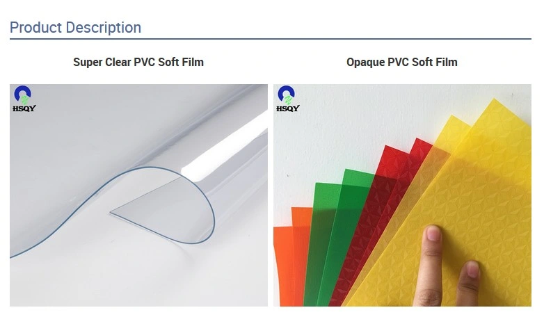 PVC Door Curtain Material Plastic Film/Transparent PVC Curtain/PVC Shower Curtain