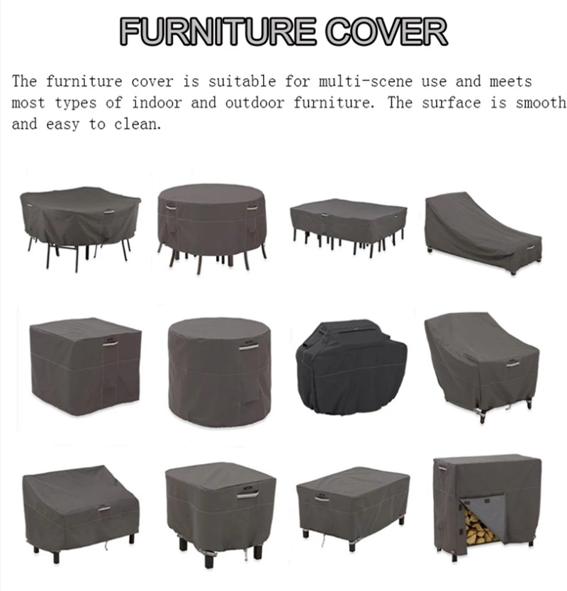 Outdoor Oxford Table Chairs Cover Durable Waterproof Dustproof Furniture Cover