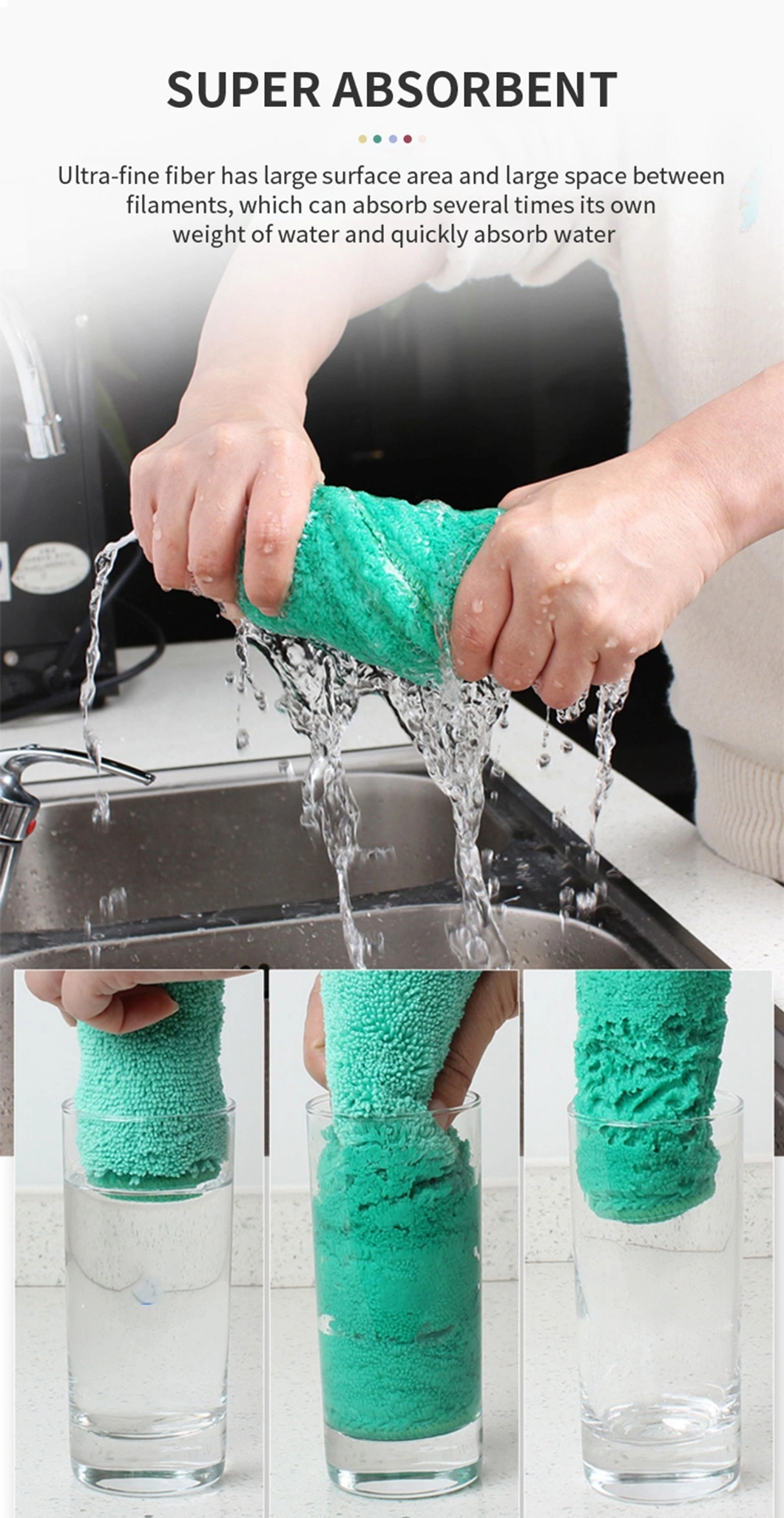 Auto Car Cloth Customized Bag Microfiber Towel Washing Cleaning Tools Car Wash