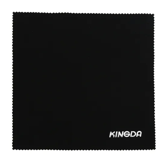Luxury Gold Logo Microfiber Glasses Cloth 