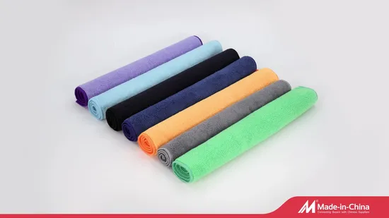 40X40 300GSM Decontamination & Water Absorption Microfiber Cloth for Car and Kitchen 