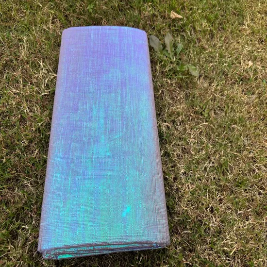 Lurxury Iridescent Rainbow Shining Tablecloth Biodegradable Waterproof Table Cover Dinner Party Hotel Party Cocktail Party 