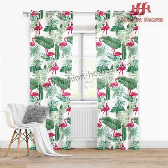 Polyester Printing Ocean Pattern Good Quality Bathroom Shower Curtain