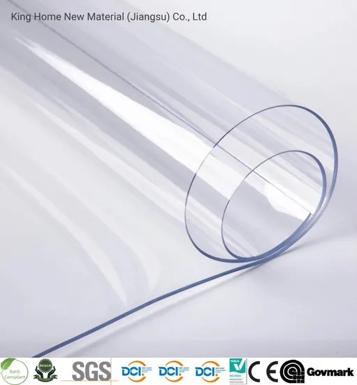 Premium Clear PVC Soft Film for Custom Table Mats and More 