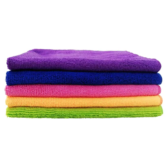 Absorbent Microfiber Cleaning Cloths for Househols Floor Polishing Kitchen Car Drying Towel 