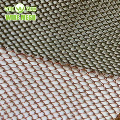 Aluminum Silver Chainmail Ring Mesh Curtain Used for Decoration/Bathroom/Shower Room